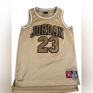 Jordan Brand #23 Basketball Jersey Hemp (Tan) Youth M 10-12